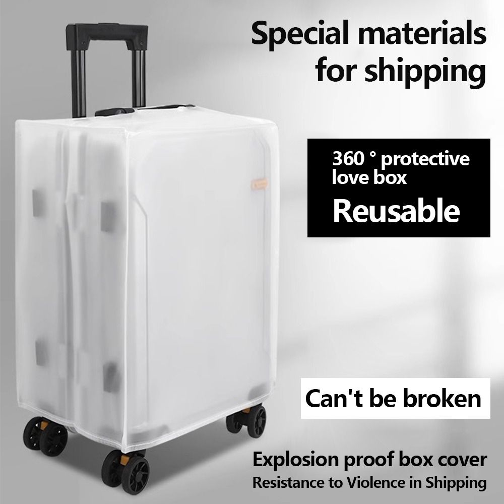 Waterproof Suitcase Cover Protector - 新しい、耐久性に優れた高品質の携帯用、つや消し加工のスーツケース保護カバー。防塵・防水機能付き。