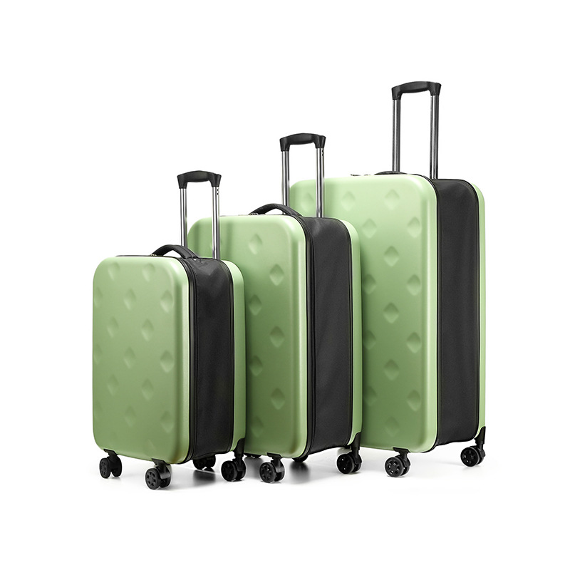 Spinner Wheel Rolling Suitcase 20 Inch - 新しい折りたたみ式旅行スーツケース軽量ローリング荷物入れ20/24/28インチトロリーケースパスワードスーツケースホイール付きトラベルバッグ