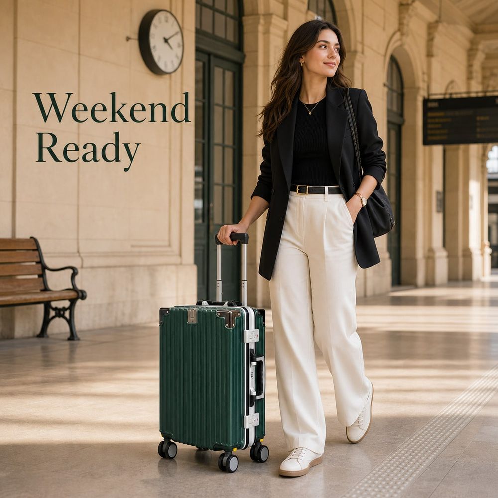 機内持ち込み可能スーツケース、PCハードシェルラゲージ、アル - Aluminum Frame Carry On Luggage のレビューと価格