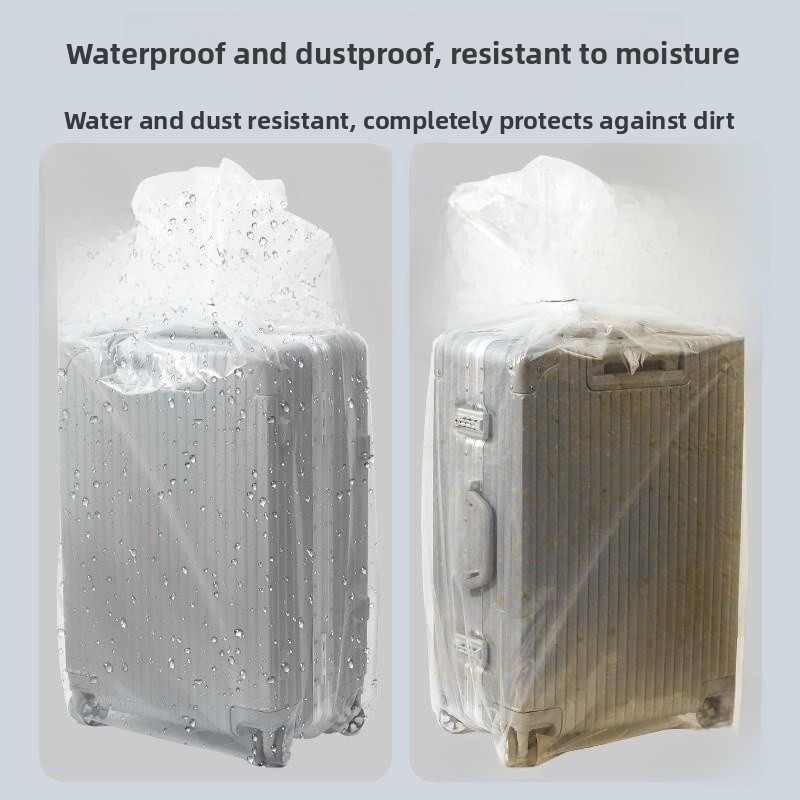 荷物用超厚手保護カバー 防塵収納バッグ 旅行用スーツケース用 - Luggage Protective Cover Transparent のレビューと価格