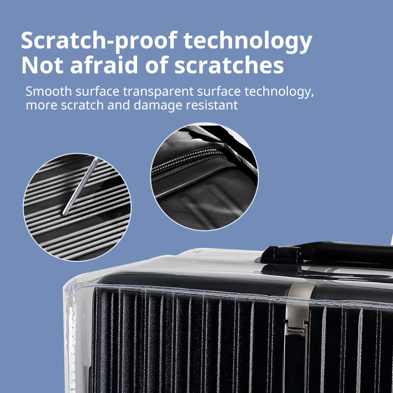 完全透明荷物プロテクターカバー PVC 防水防塵耐久性のある - Waterproof Suitcase Cover Protector のレビューと価格