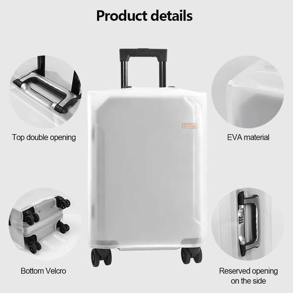 新しい、耐久性に優れた高品質の携帯用、つや消し加工のスーツケ - Waterproof Suitcase Cover Protector のレビューと価格