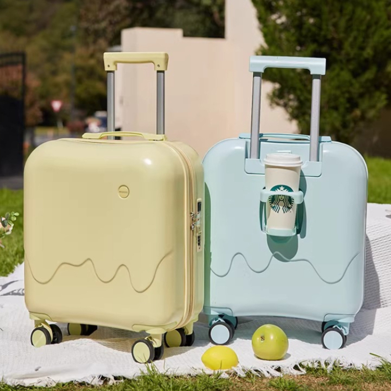 小さな子供用荷物 20 インチ搭乗ボックス学生用スーツケース - Spinner Wheel Rolling Suitcase 20 Inch のレビューと価格