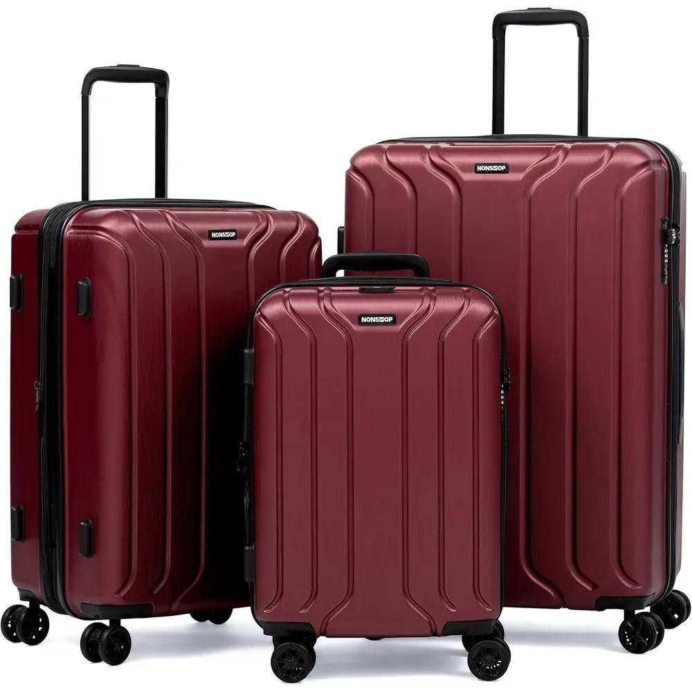 拡張可能なスピナーラゲージセット（ハードシェル、TSAロック - Expandable Hard Shell Luggage Set のレビューと価格