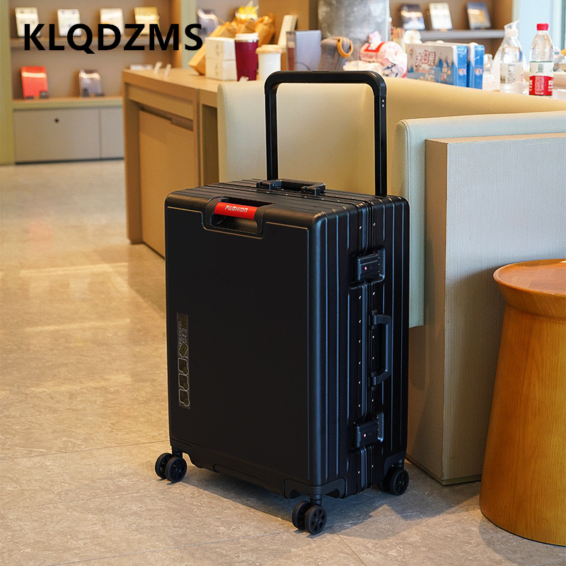 KLQDZMS スーツケース アルミフレーム搭乗ボックス 2 - Aluminum Frame Carry On Luggage のレビューと価格