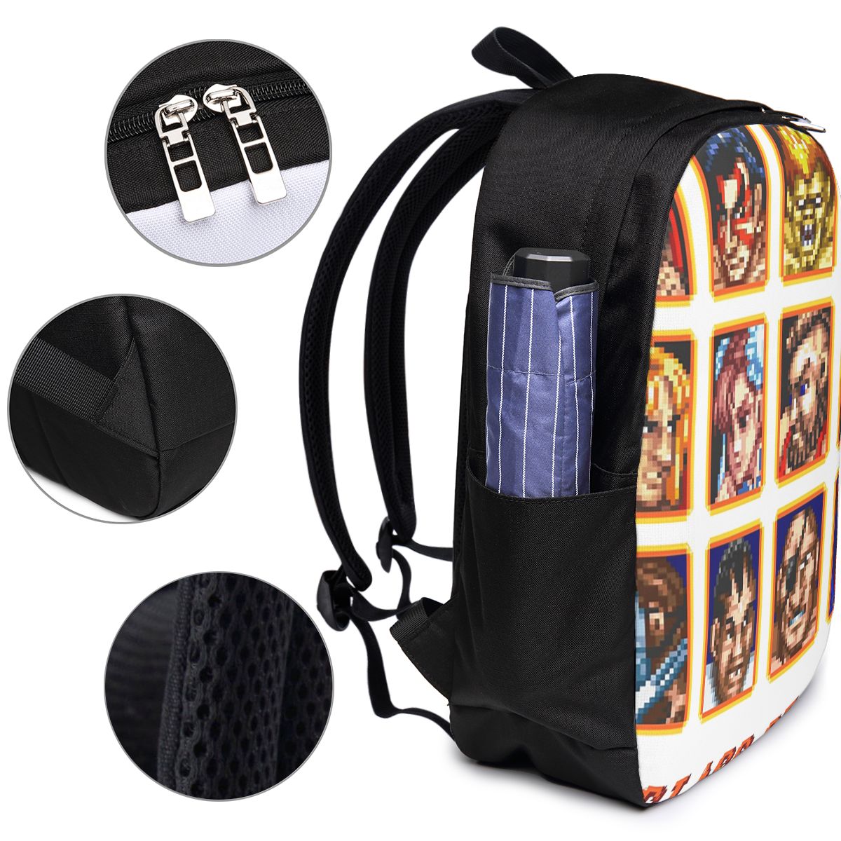 Defeated Portraits スーパーストリートファ - Travel Bags のレビューと価格
