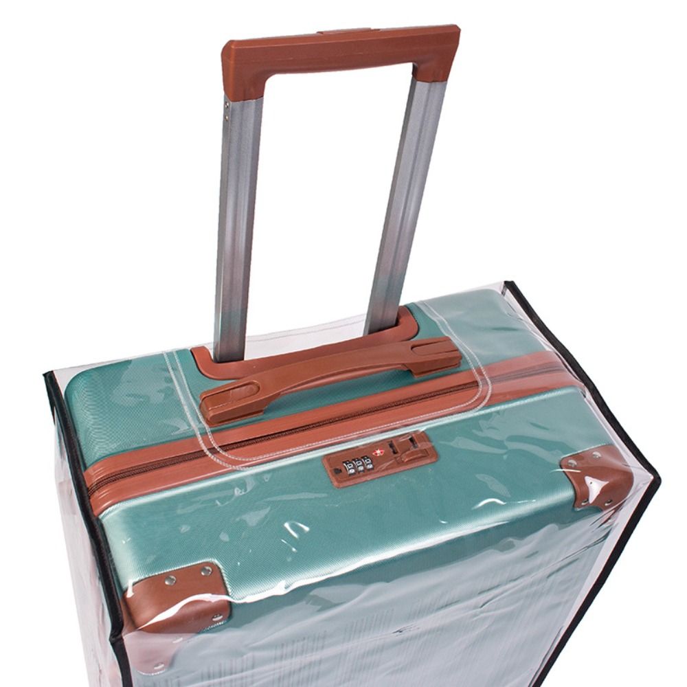 透明 PVC 防水プロテクタースーツケースカバー荷物カバー荷 - Luggage Protective Cover Transparent のレビューと価格