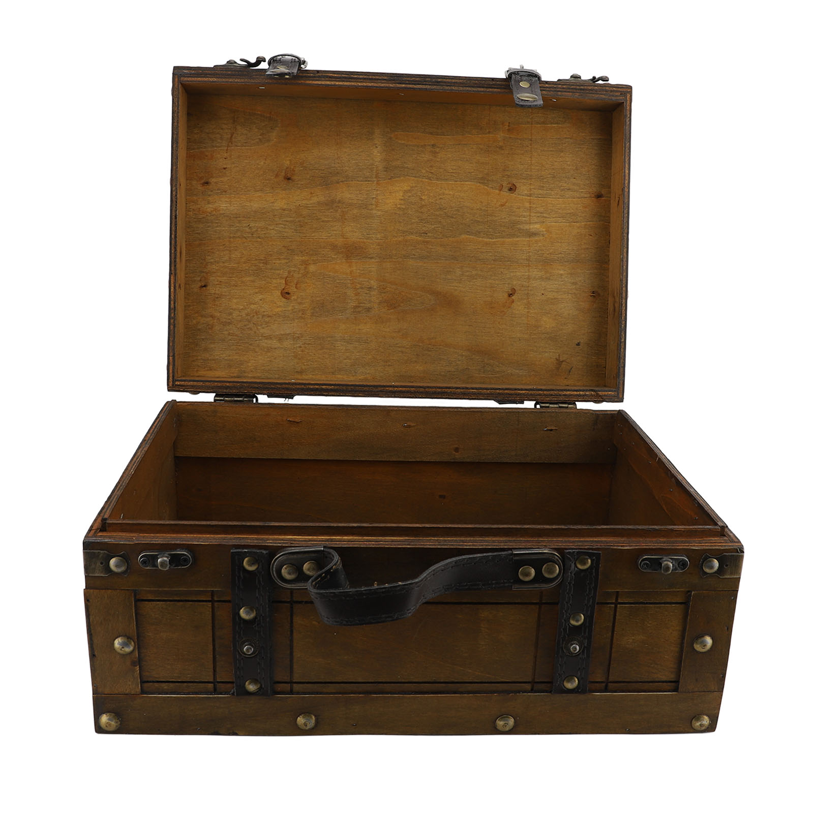 レトロなスーツケース風合成木材ヴィンテージエレガント装飾収納 - Retro Vintage Trunk Suitcase のレビューと価格